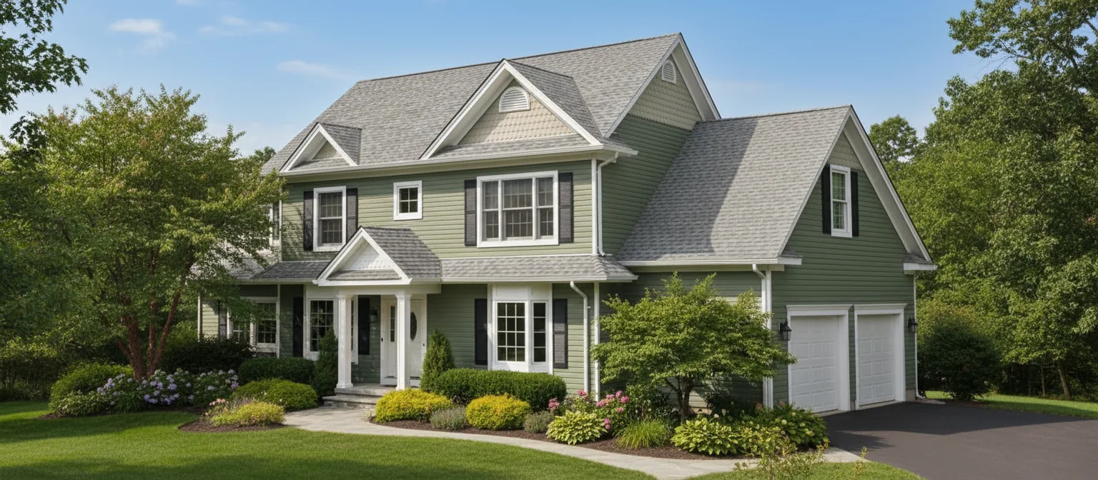 Florida home with Timberline HDZ Fox Follow Gray roof
