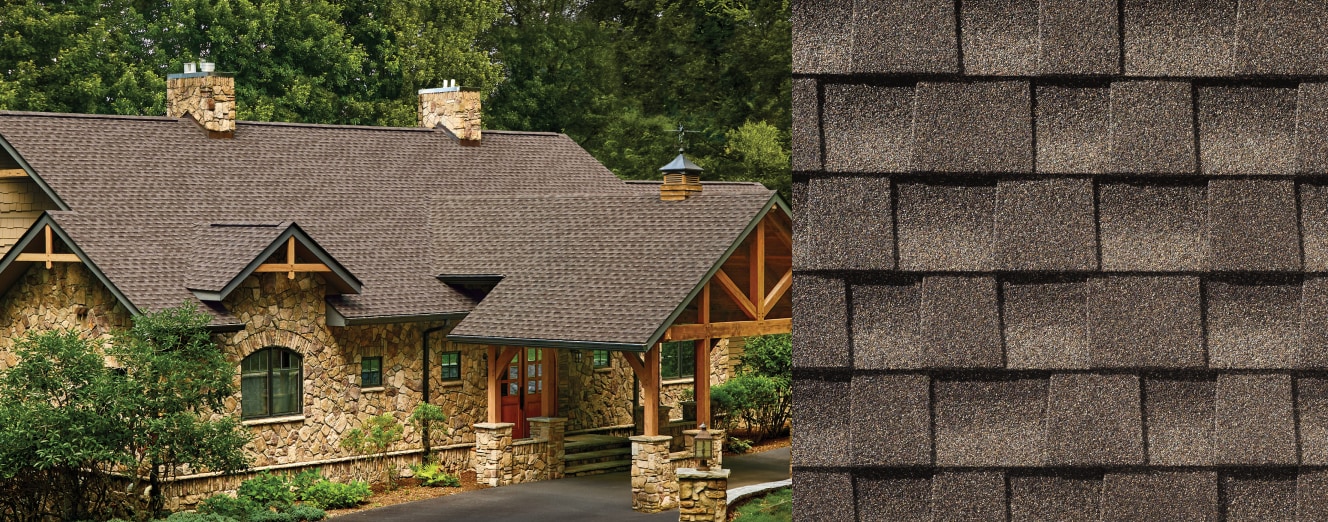 Home with GAF Timberline HDZ Mission Brown roof