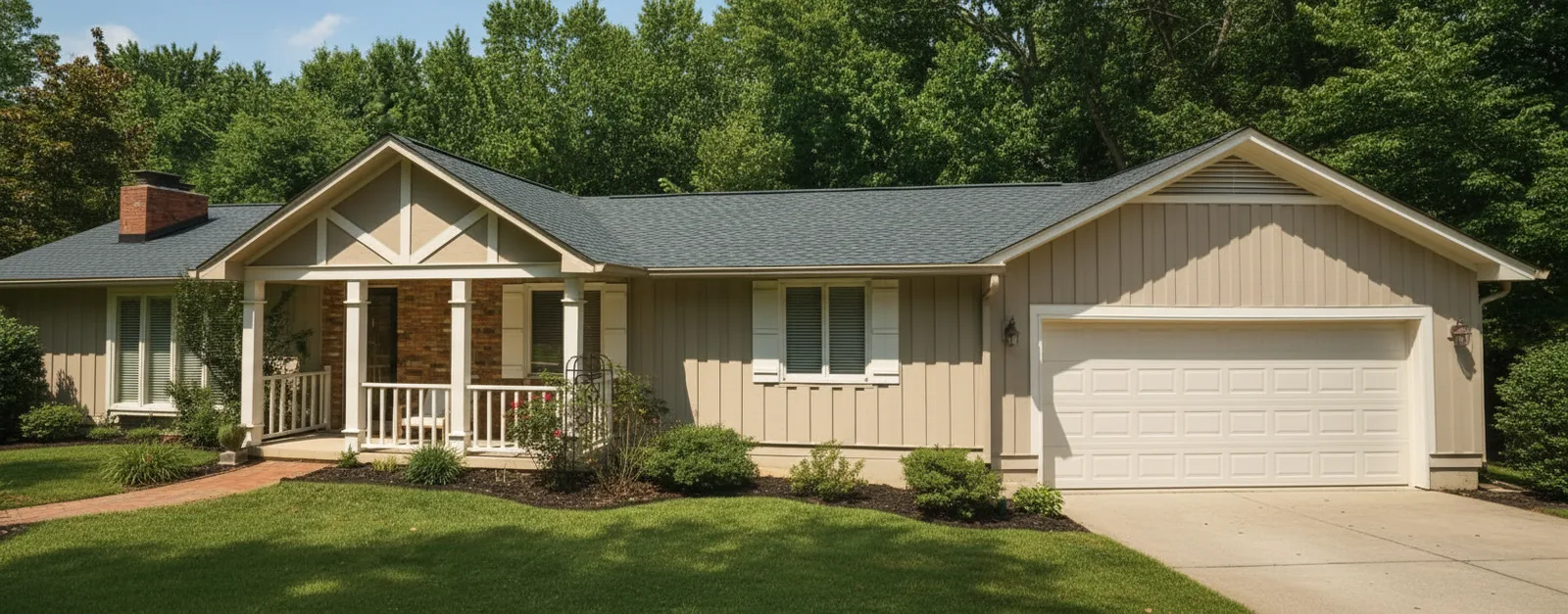 Florida home with Timberline HDZ Oyster Gray roof