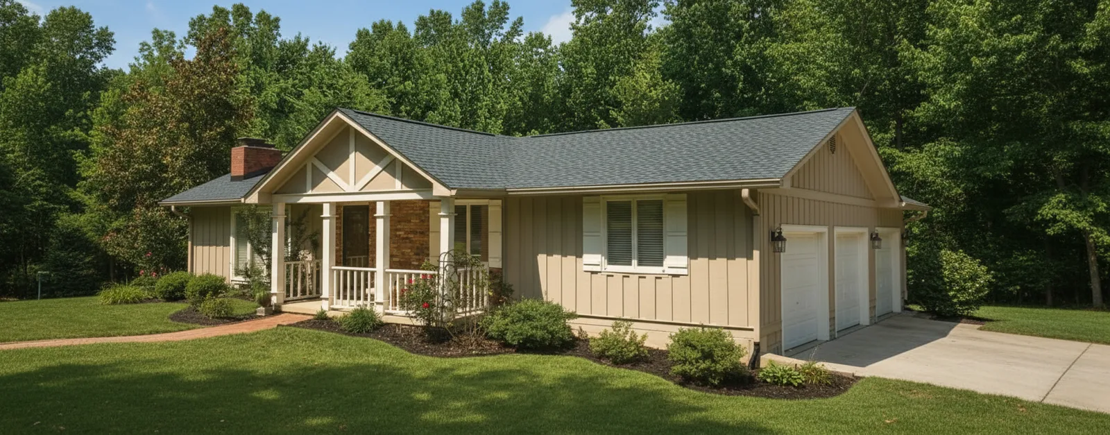 Florida home with Timberline HDZ Oyster Gray roof