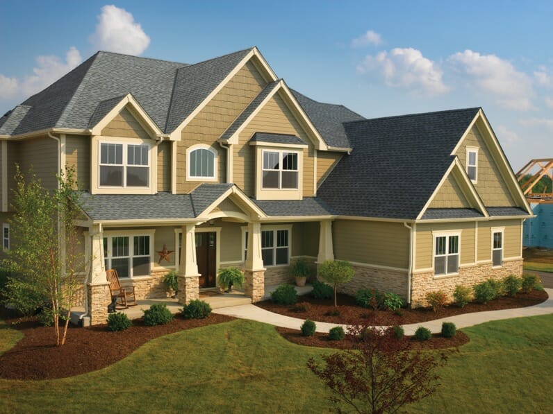 Florida home with Timberline HDZ Pewter Gray roof
