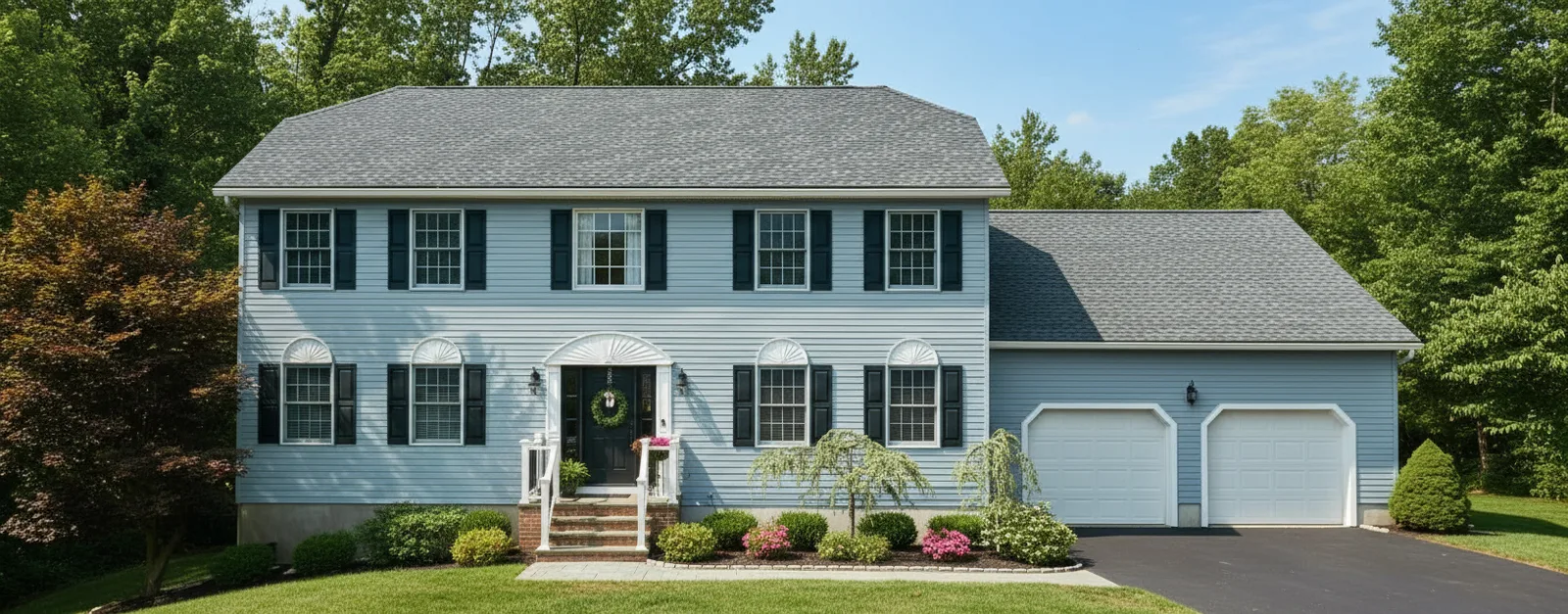 Florida home with Timberline HDZ Pewter Gray roof