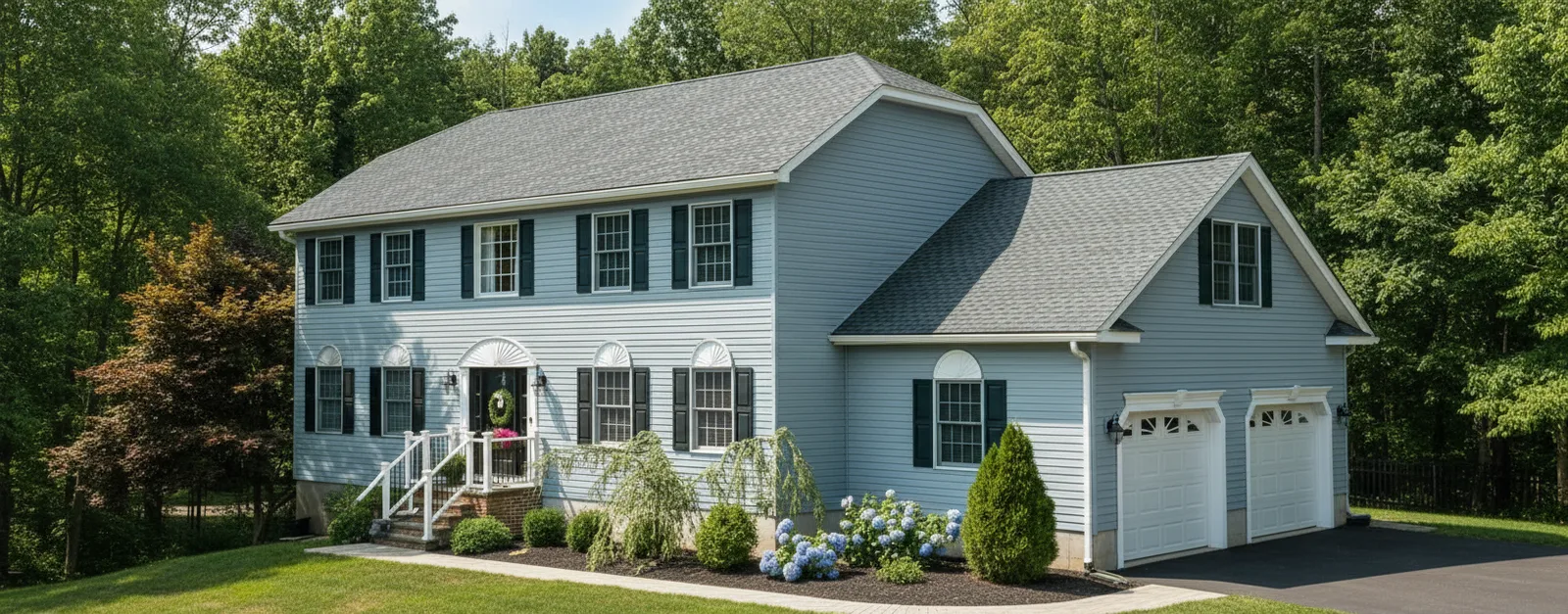 Florida home with Timberline HDZ Pewter Gray roof