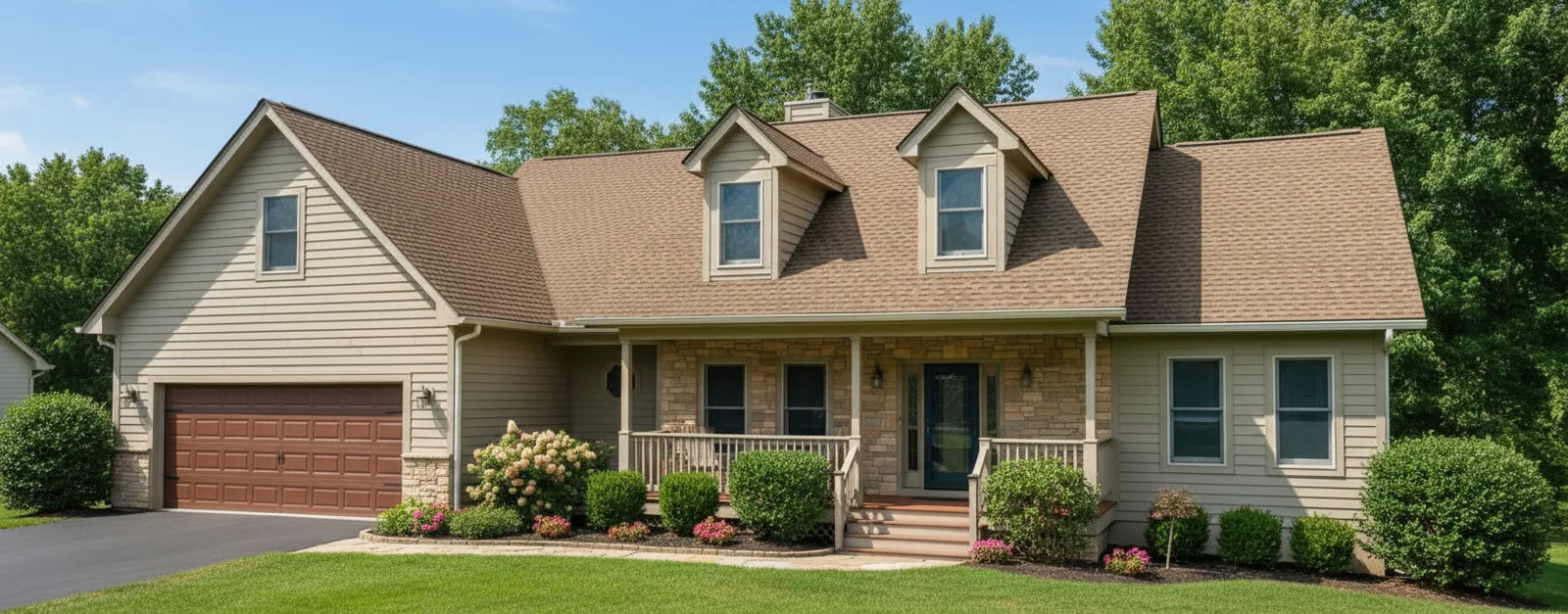 Florida home with Timberline HDZ Shakewood roof