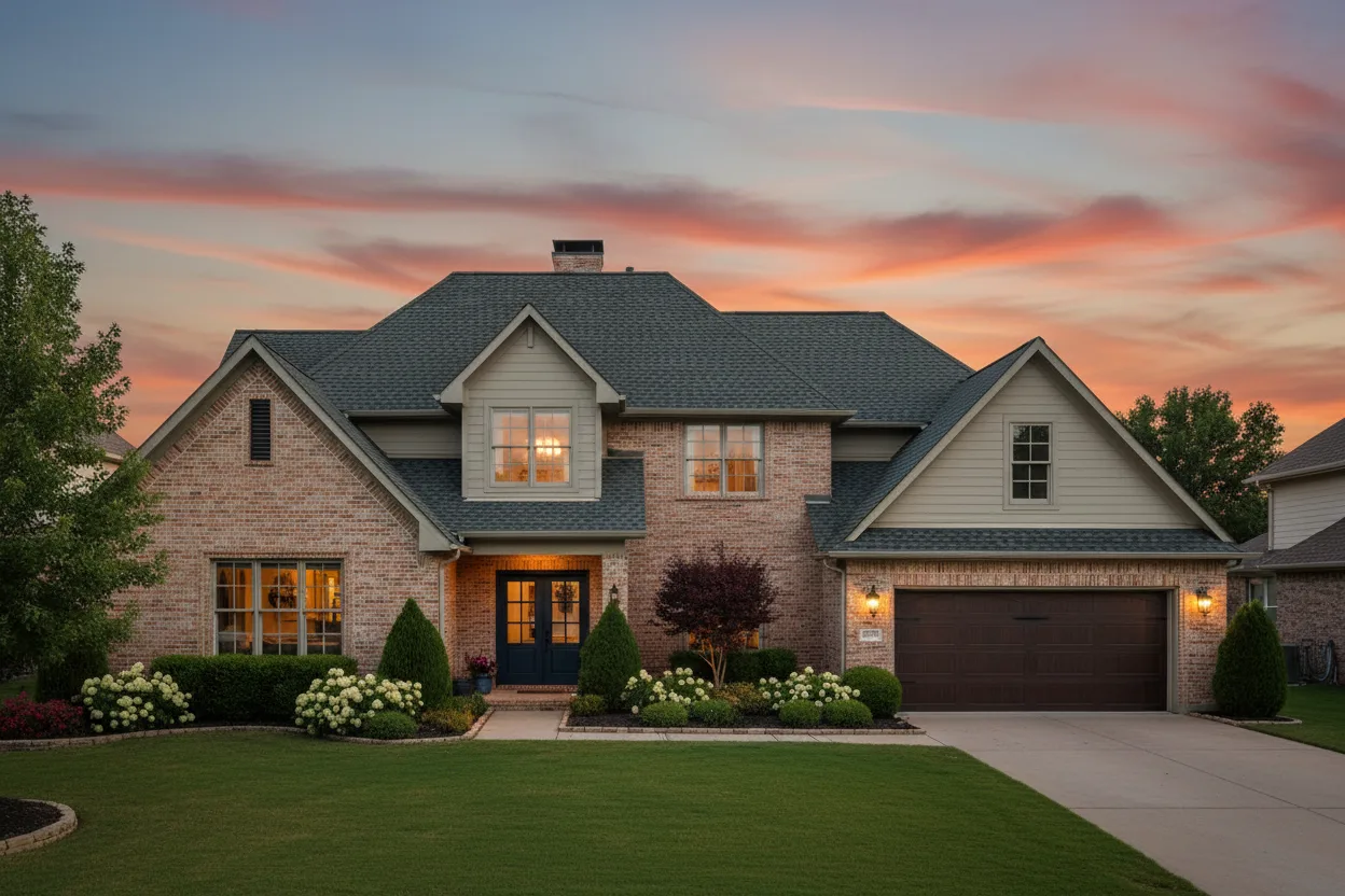 Florida home with Timberline HDZ Slate roof