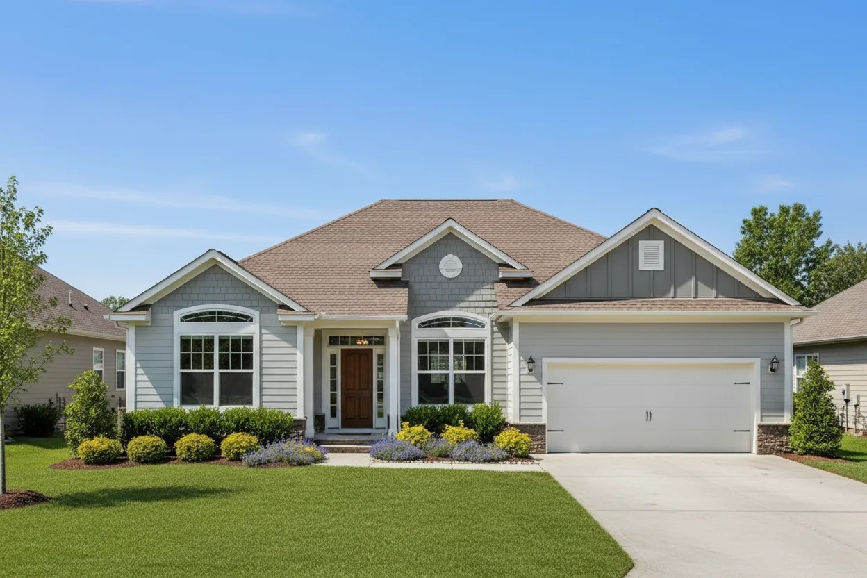 Florida home with Timberline HDZ Sunset Brick roof