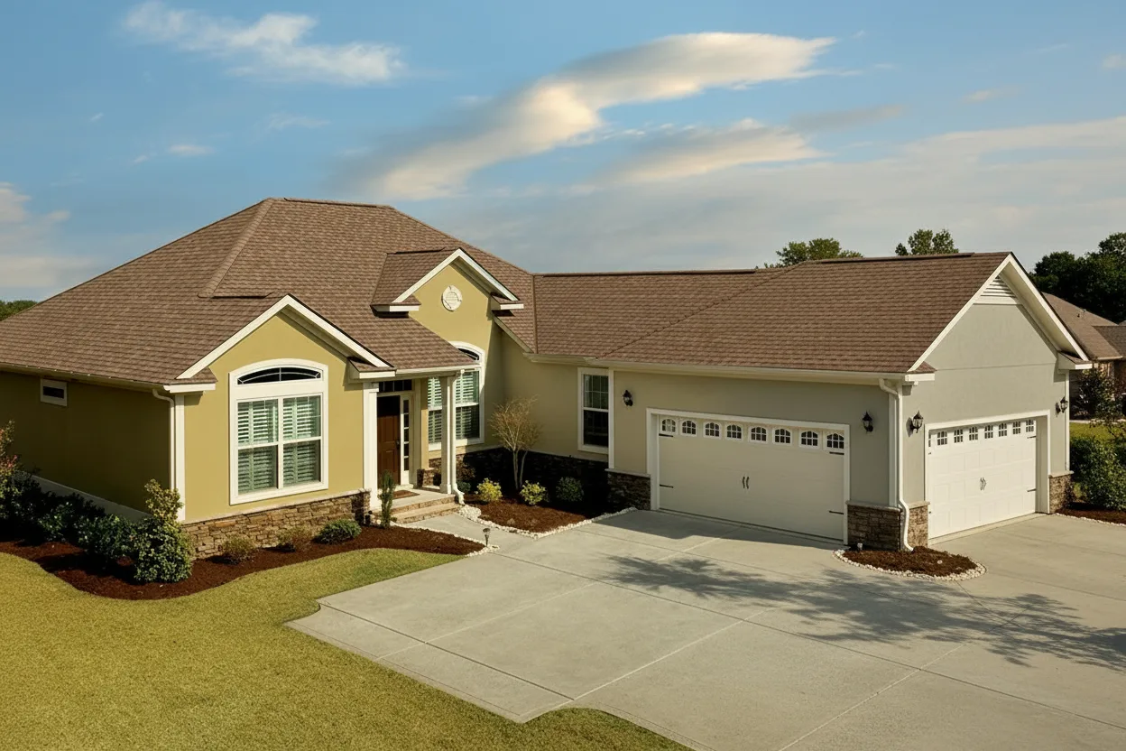 Florida home with Timberline HDZ Sunset Brick roof