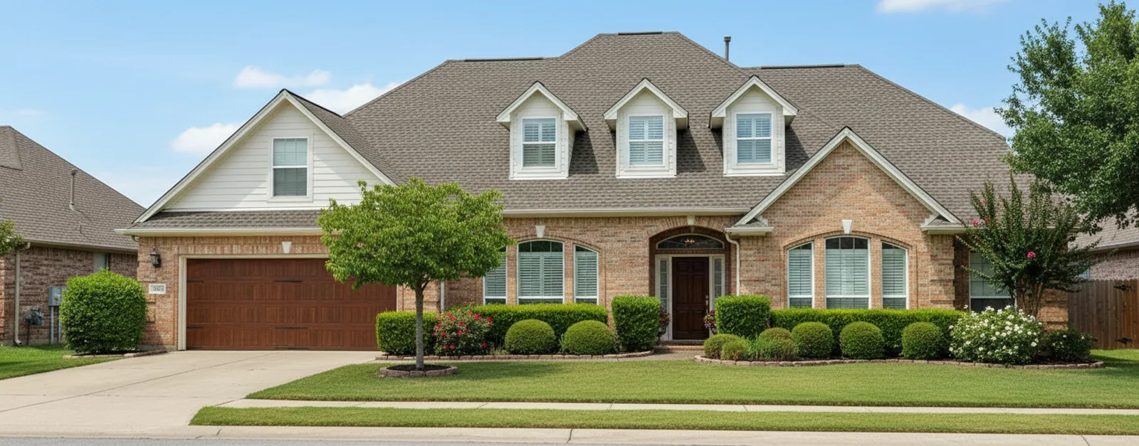 Florida home with Timberline HDZ Weathered Wood roof