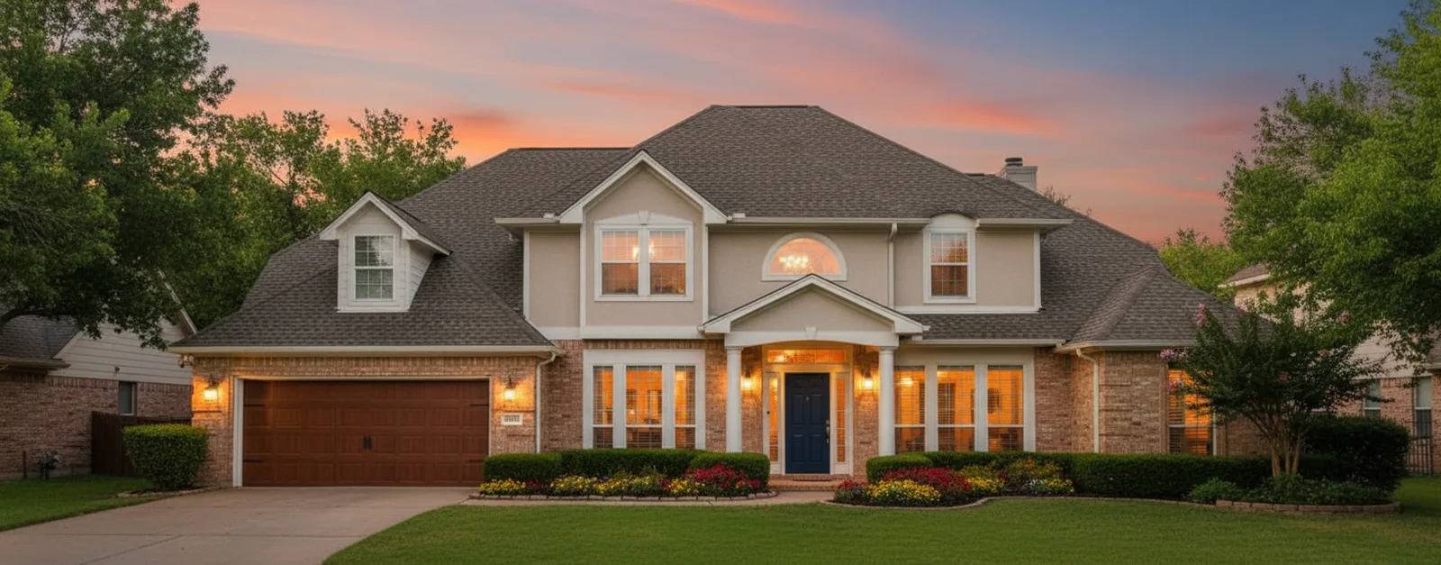 Florida home with Timberline HDZ Weathered Wood roof