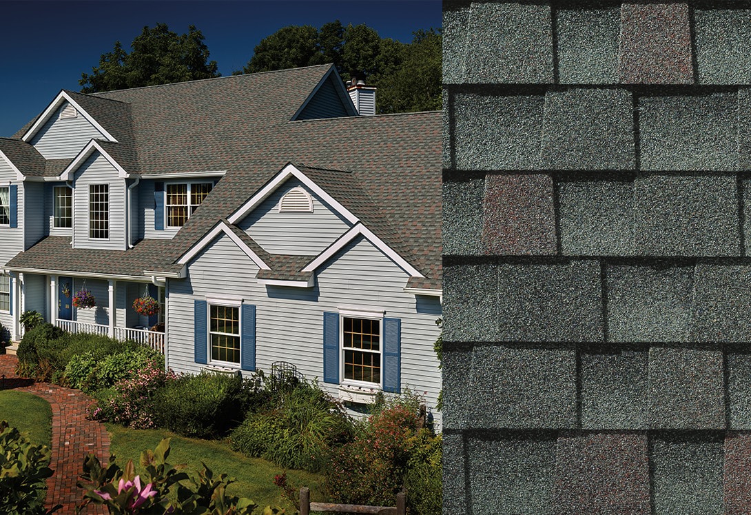 Home with GAF Timberline HDZ Williamsburg Slate roof