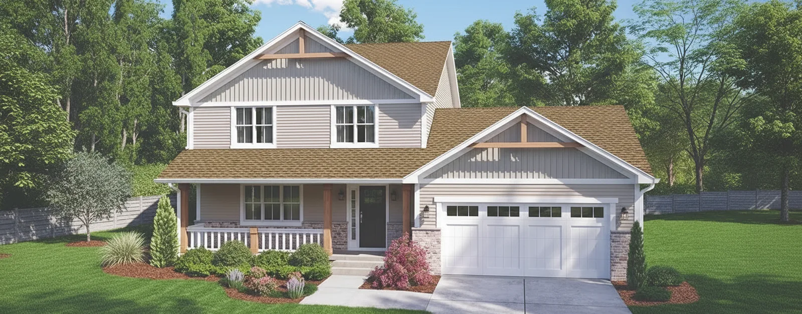 Florida home with Timberline UHDZ with UltraMat Shakewood roof