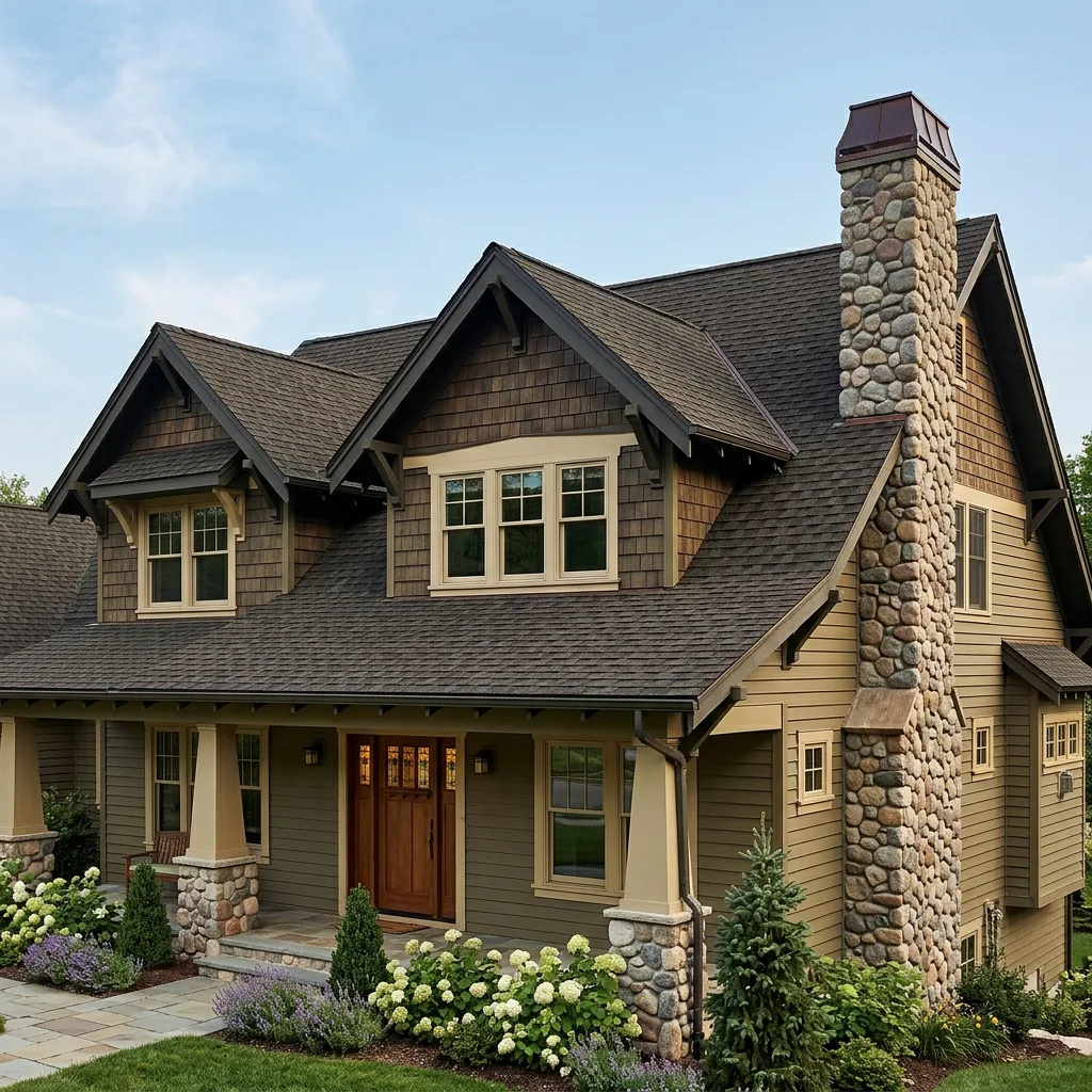 Florida home with Cambridge Driftwood roof