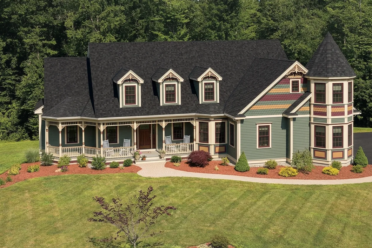 Florida home with Cambridge Dual Black roof