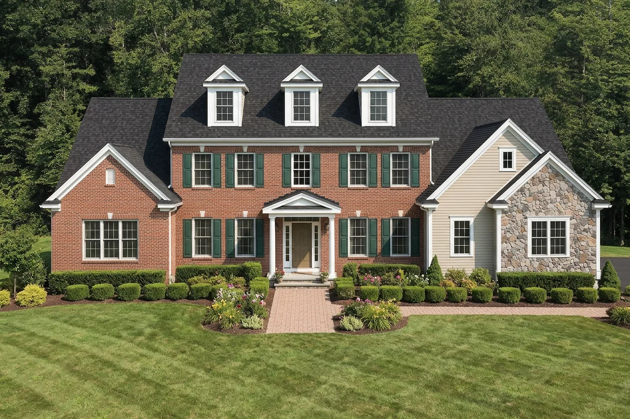 Florida home with Cambridge Dual Black roof
