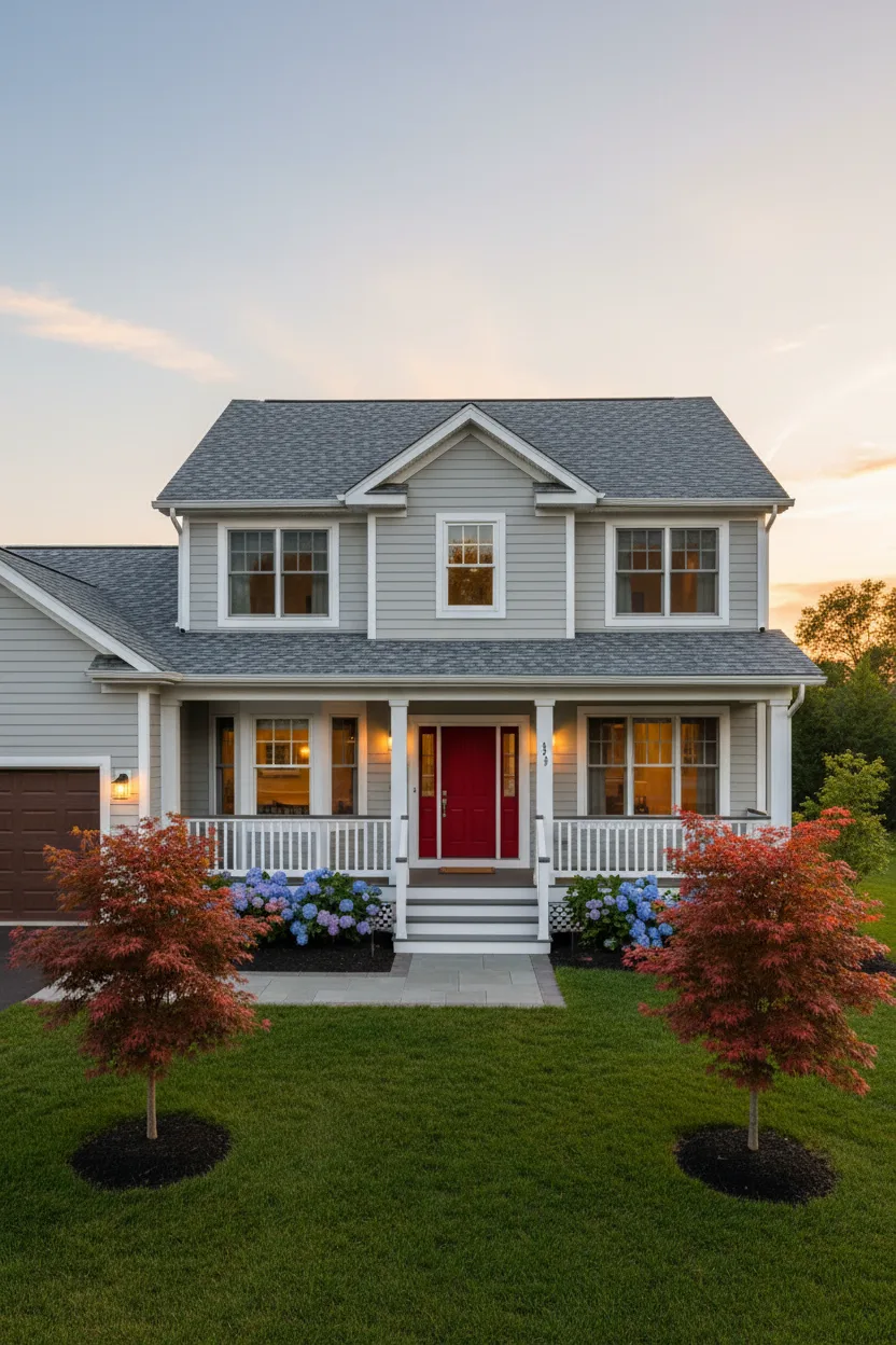 Florida home with Cambridge Dual Grey roof