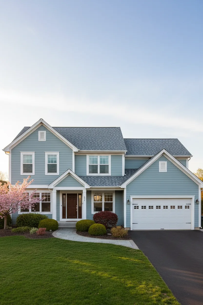 Florida home with Cambridge Dual Grey roof