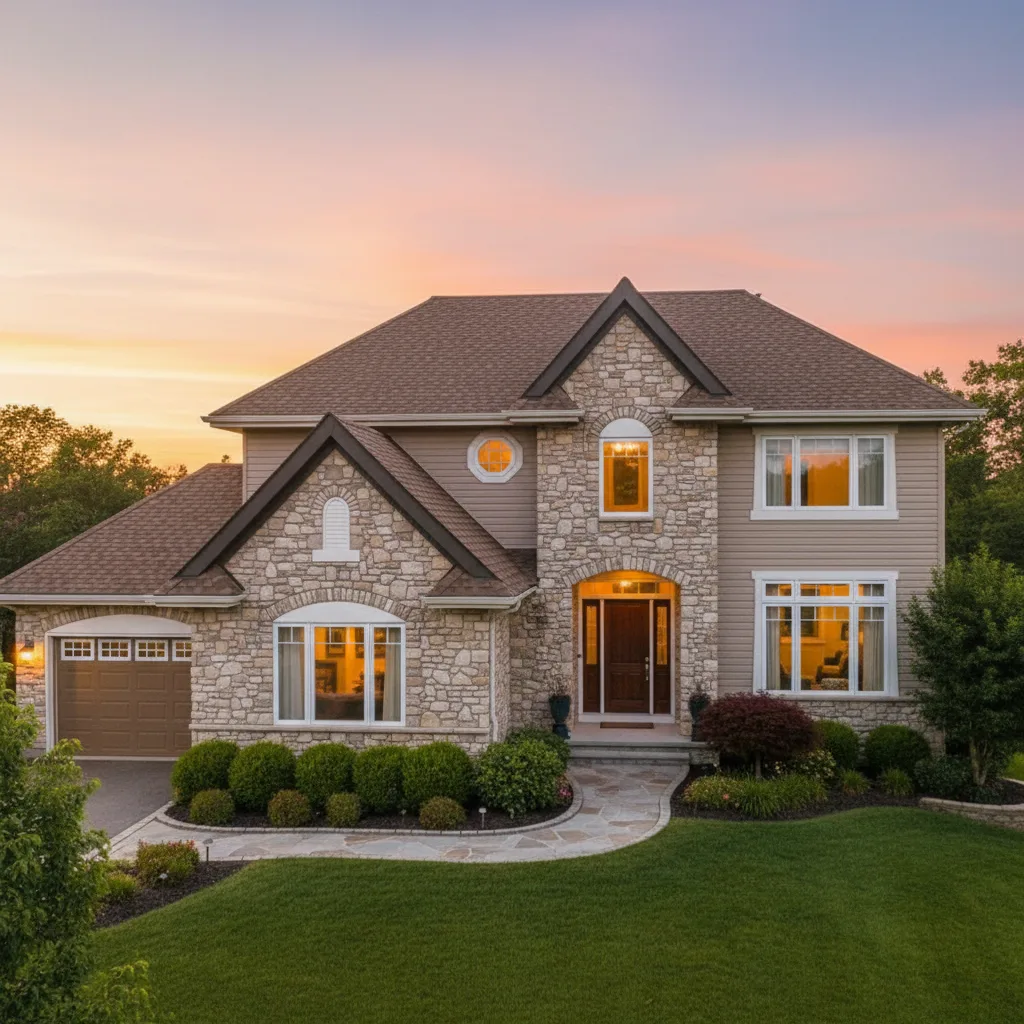 Florida home with Cambridge Earthtone Cedar roof