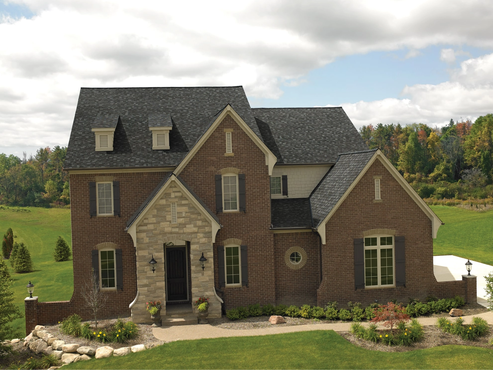 Florida home with Cambridge Harvard Slate roof