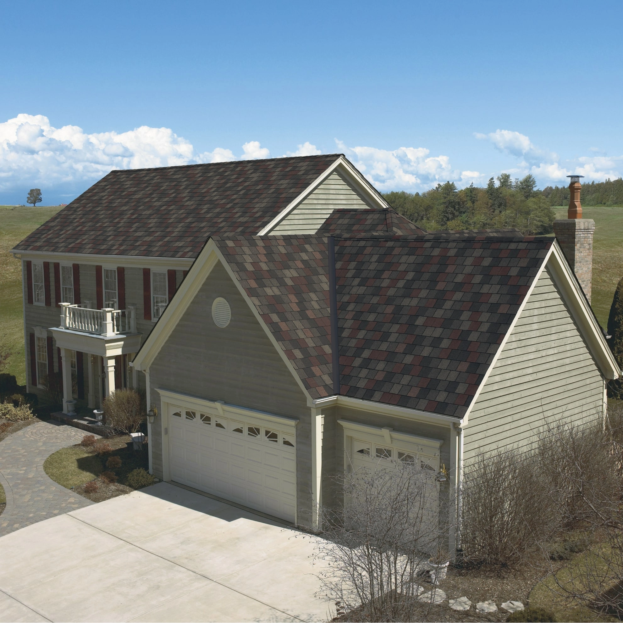 Florida home with Crowne Slate Royal Granite roof