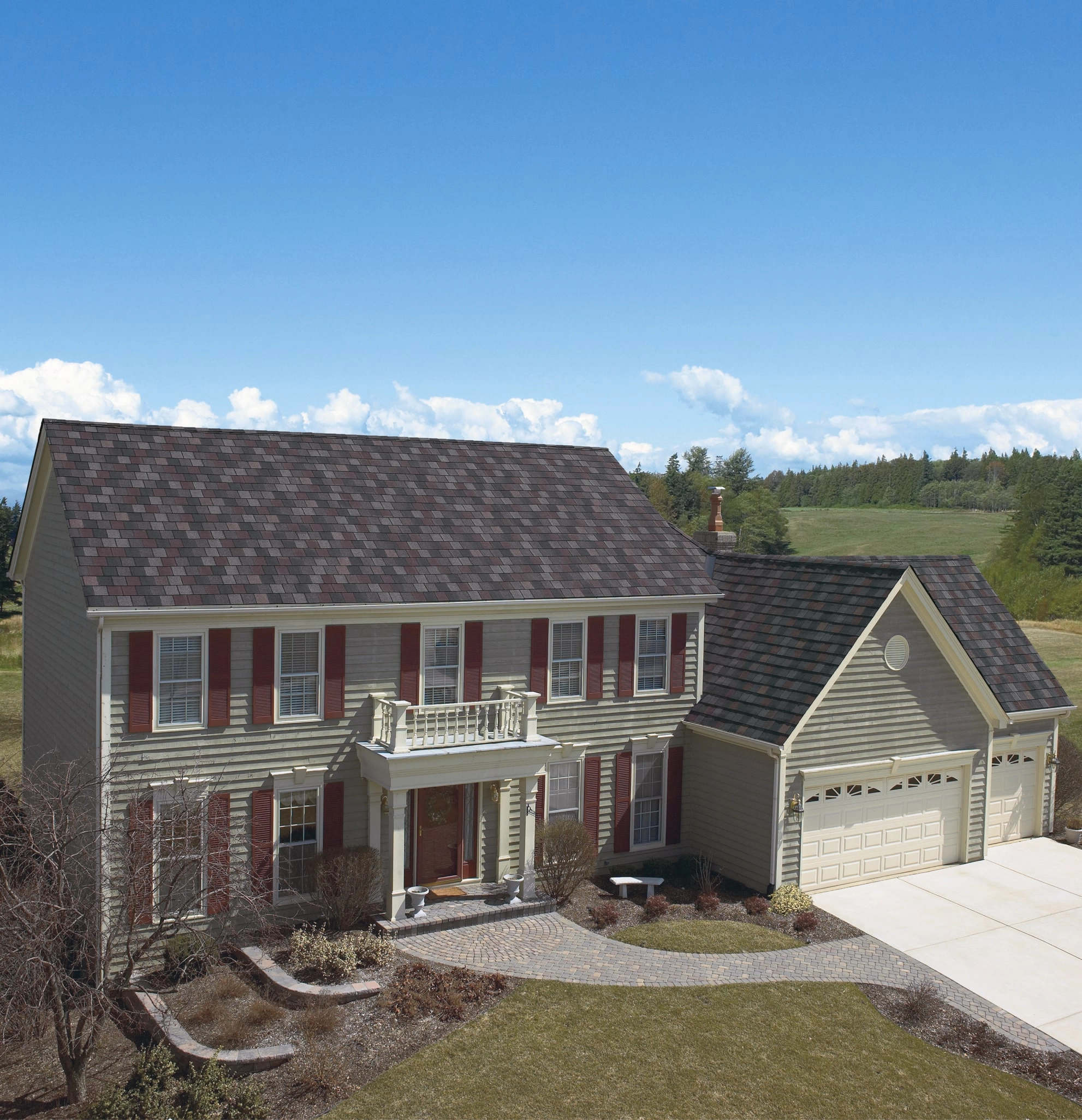 Florida home with Crowne Slate Royal Granite roof