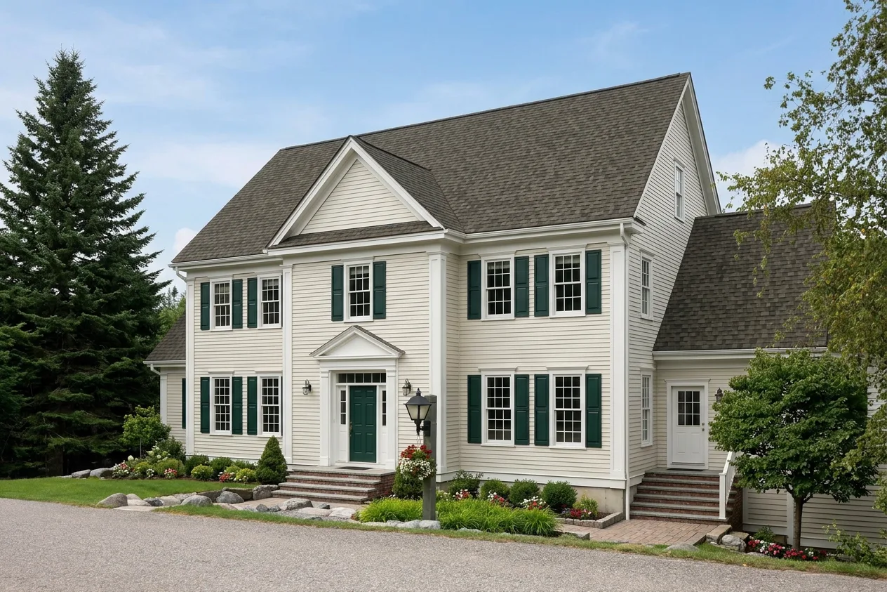 Florida home with Dynasty Driftshake roof