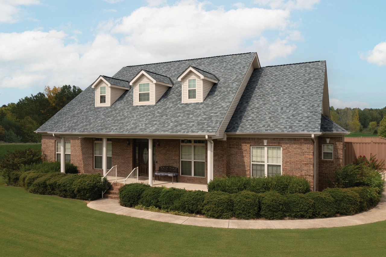 Home with IKO Dynasty Frostone Grey roof
