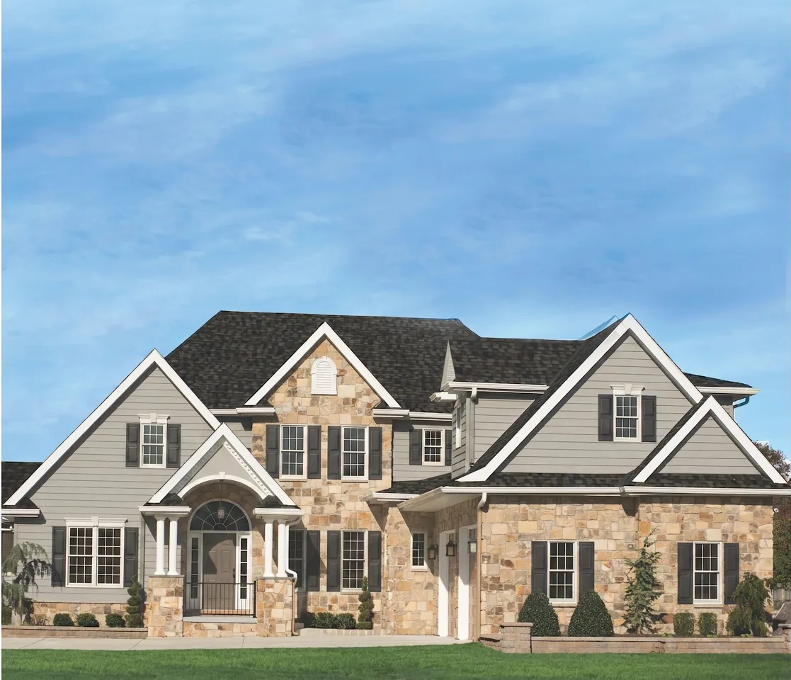 Florida home with Dynasty Glacier roof