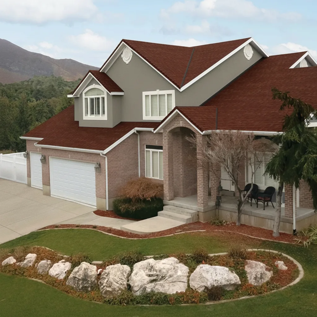 Florida home with Dynasty Monaco Red roof