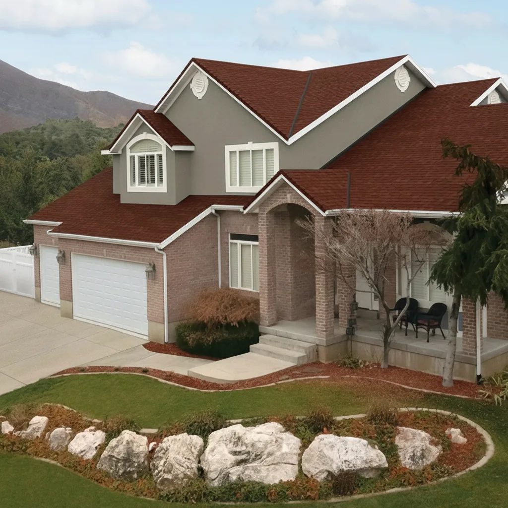 Florida home with Dynasty Monaco Red roof