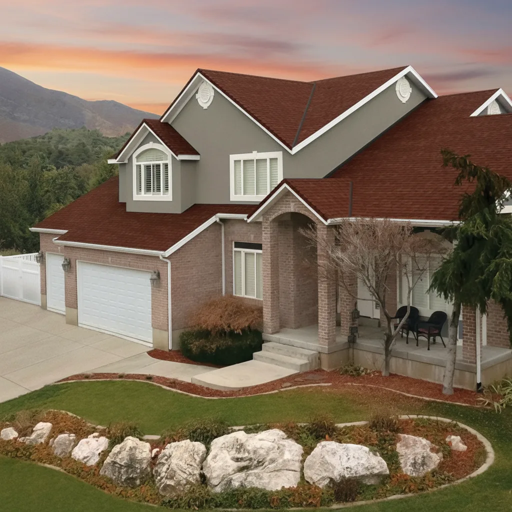 Florida home with Dynasty Monaco Red roof