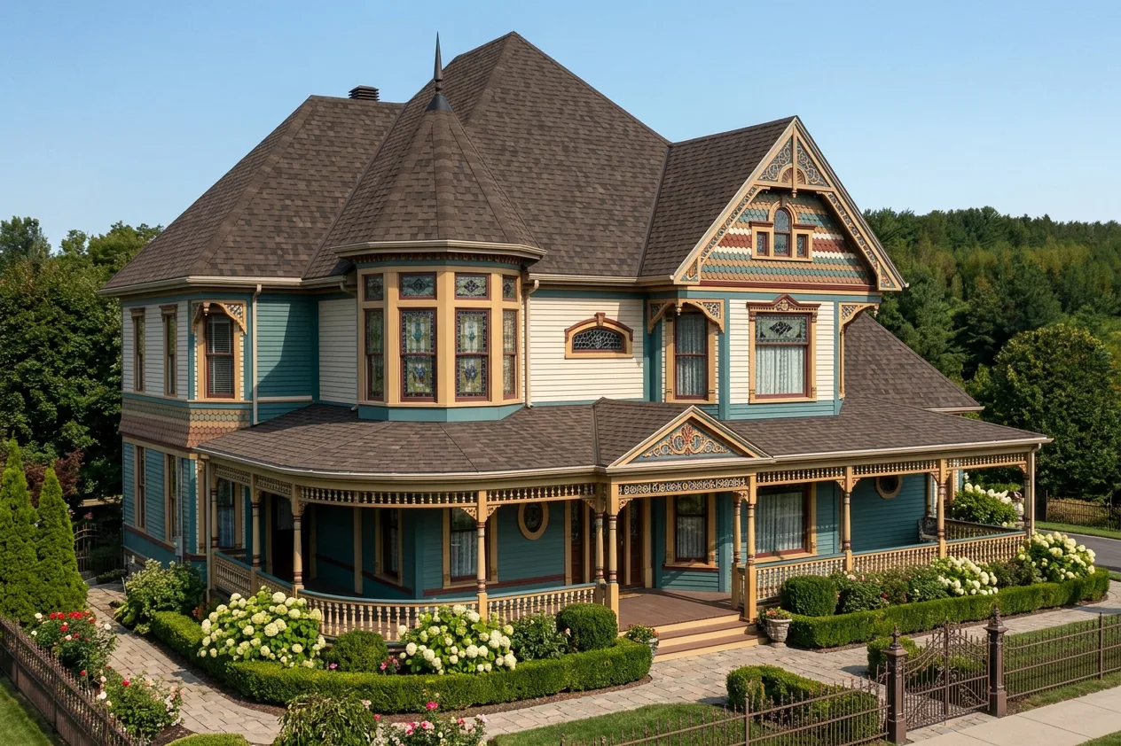 Florida home with Dynasty Shadow Brown roof