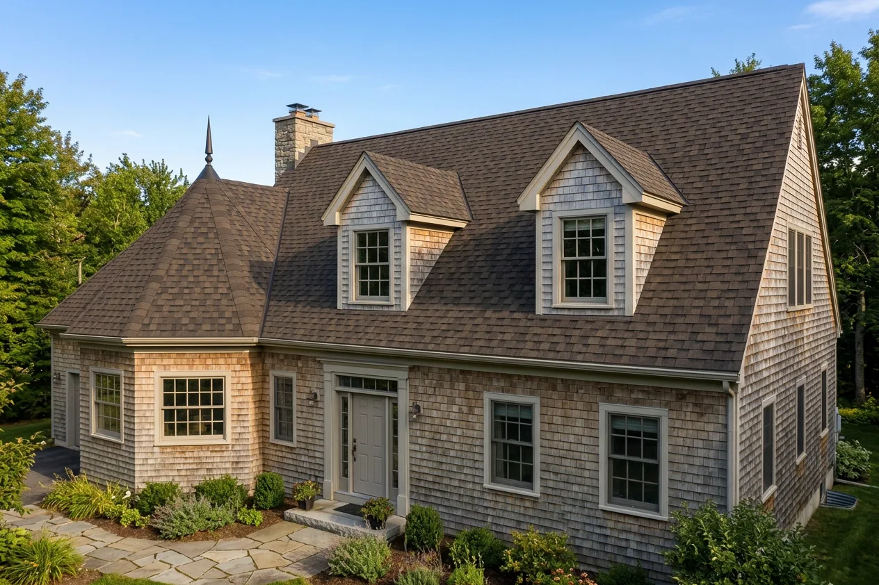 Florida home with Dynasty Shadow Brown roof