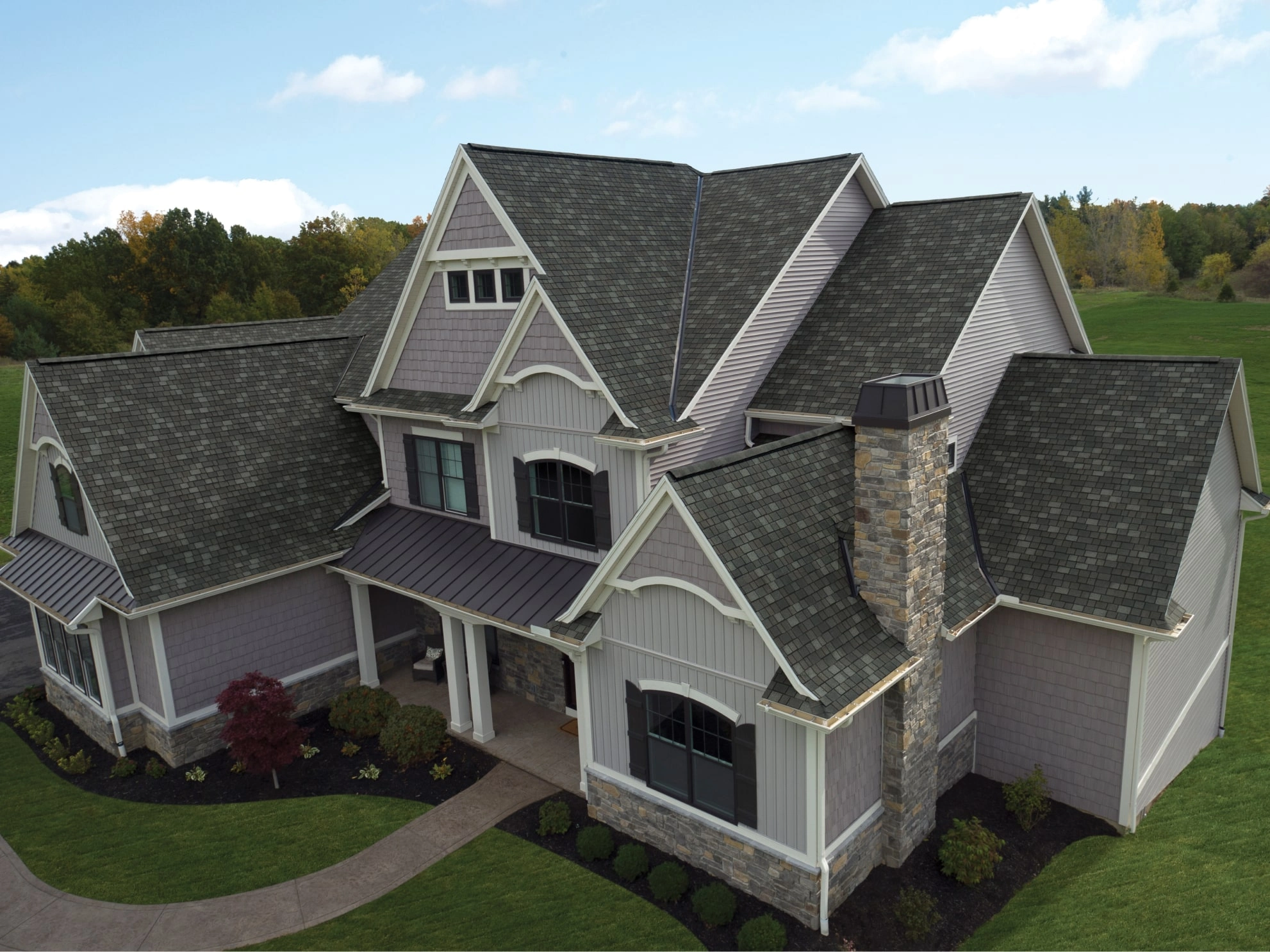 Florida home with Royal Estate Mountain Slate roof