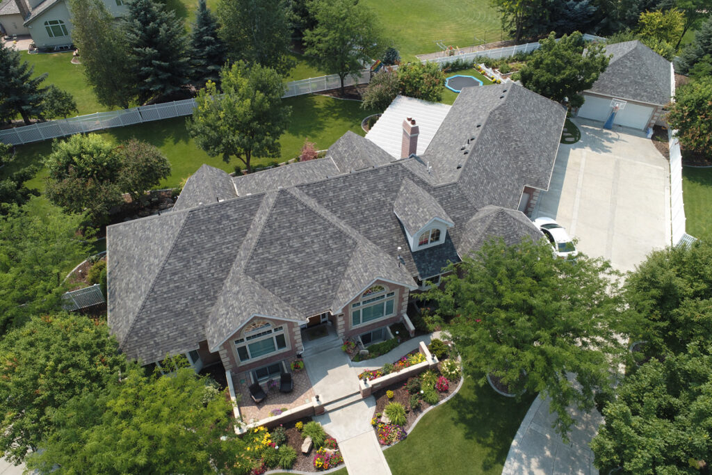 Home with Malarkey Legacy Scotchgard Storm Grey roof