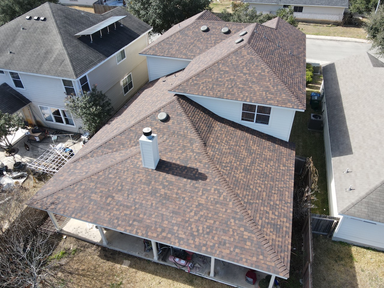 Florida home with Duration Brownwood roof