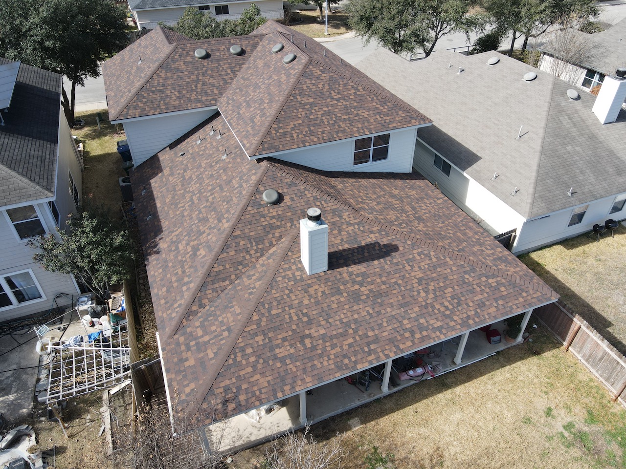 Florida home with Duration Brownwood roof