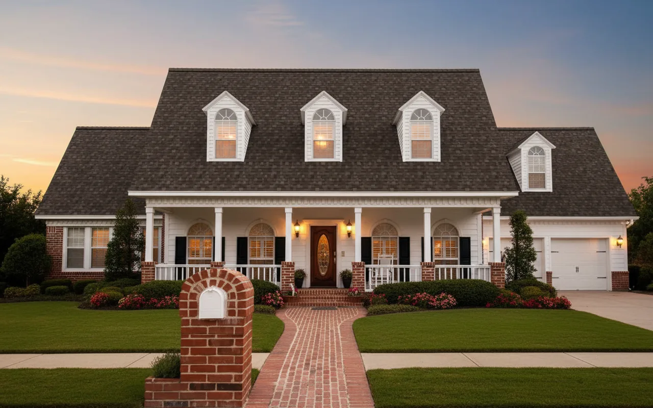 Florida home with Duration Designer Black Sable roof