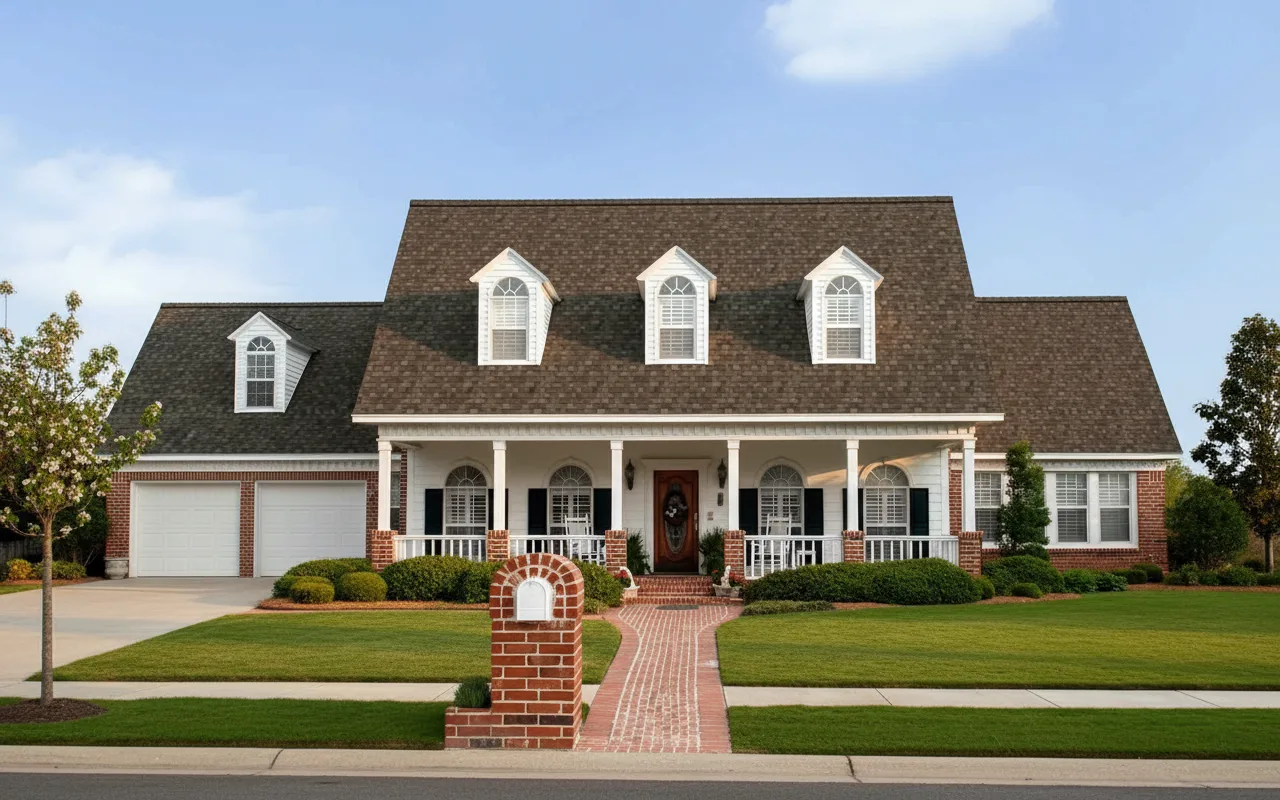 Florida home with Duration Designer Black Sable roof