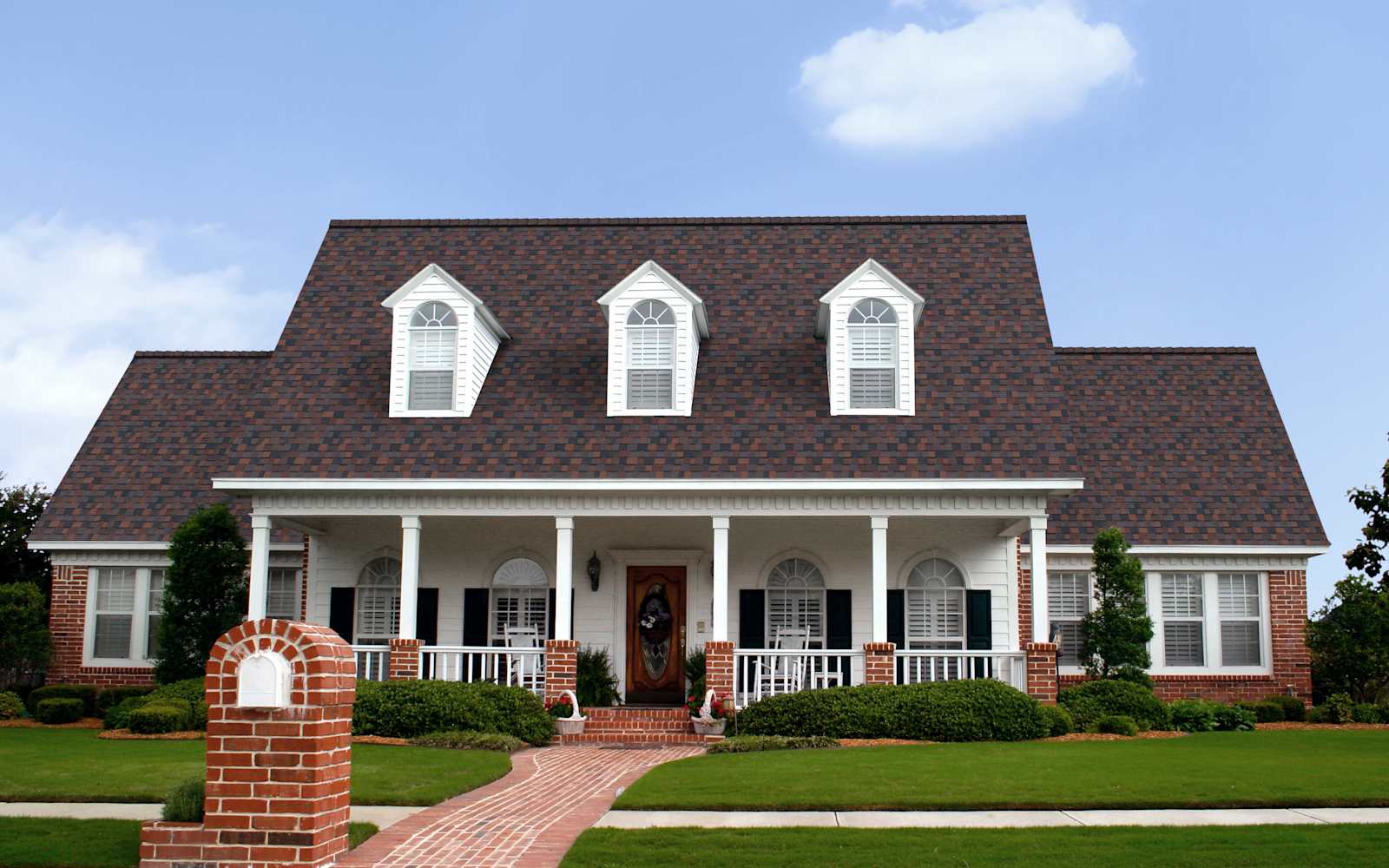 Home with Owens Corning Duration Designer Bourbon roof