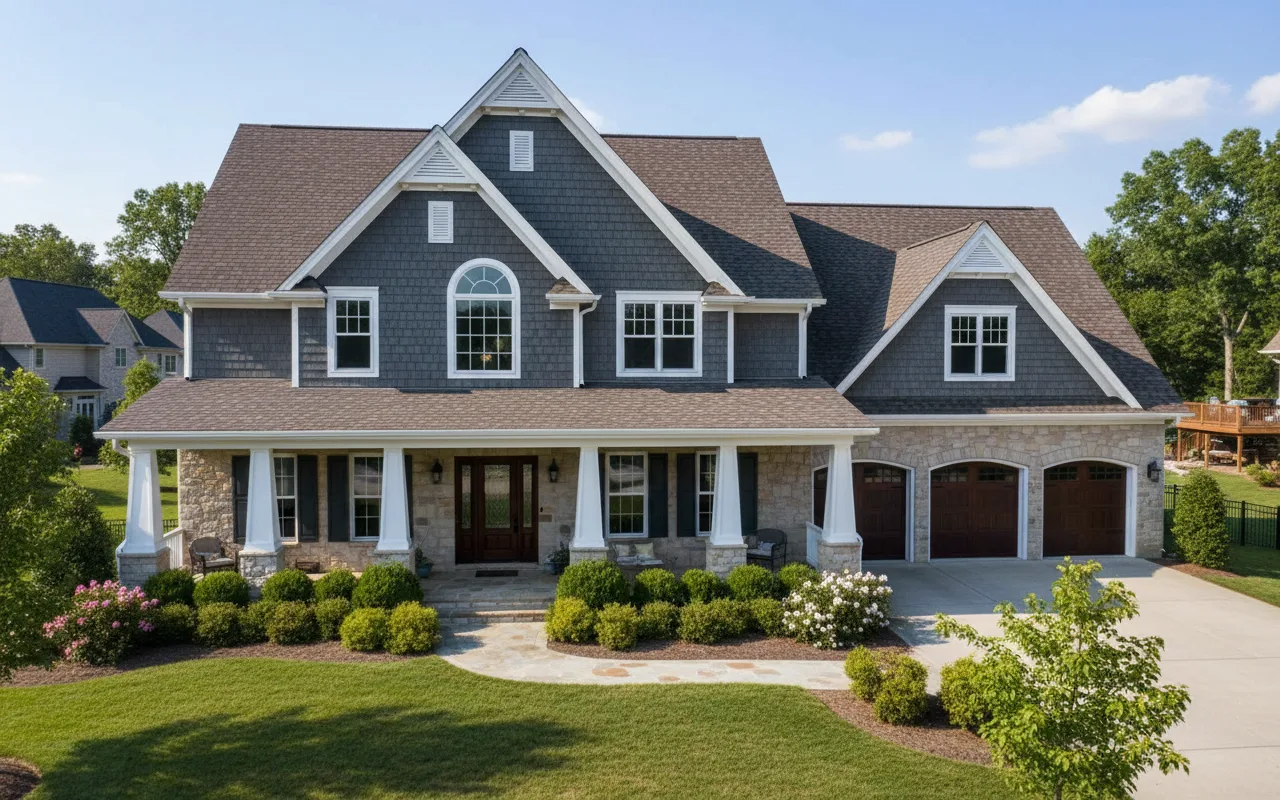 Florida home with Duration Designer Bourbon roof