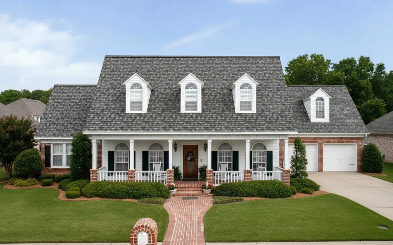 Florida home with Duration Designer Mountain Pine roof