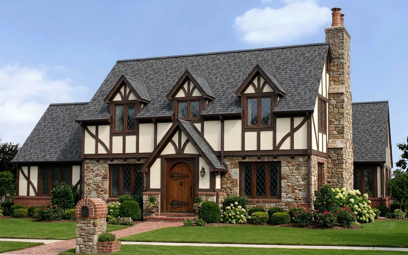 Florida home with Duration Midnight Plum roof