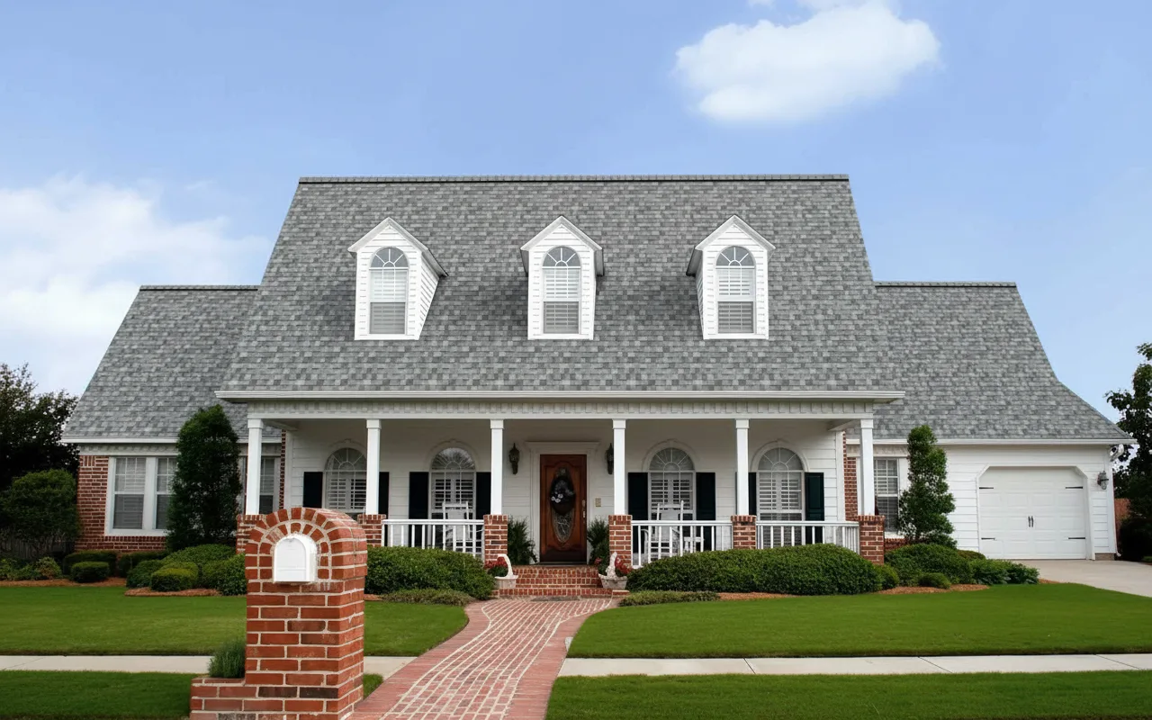 Florida home with Duration Slatestone Gray roof