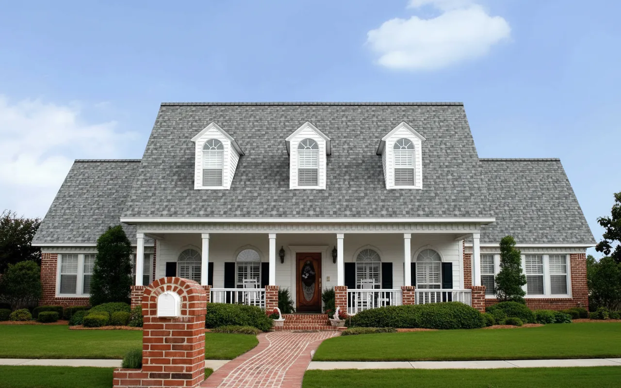 Florida home with Duration Slatestone Gray roof