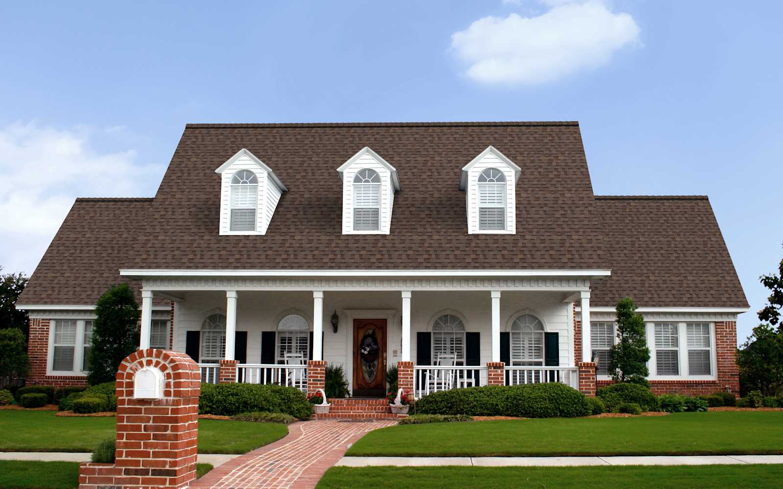 Home with Owens Corning Duration Teak roof