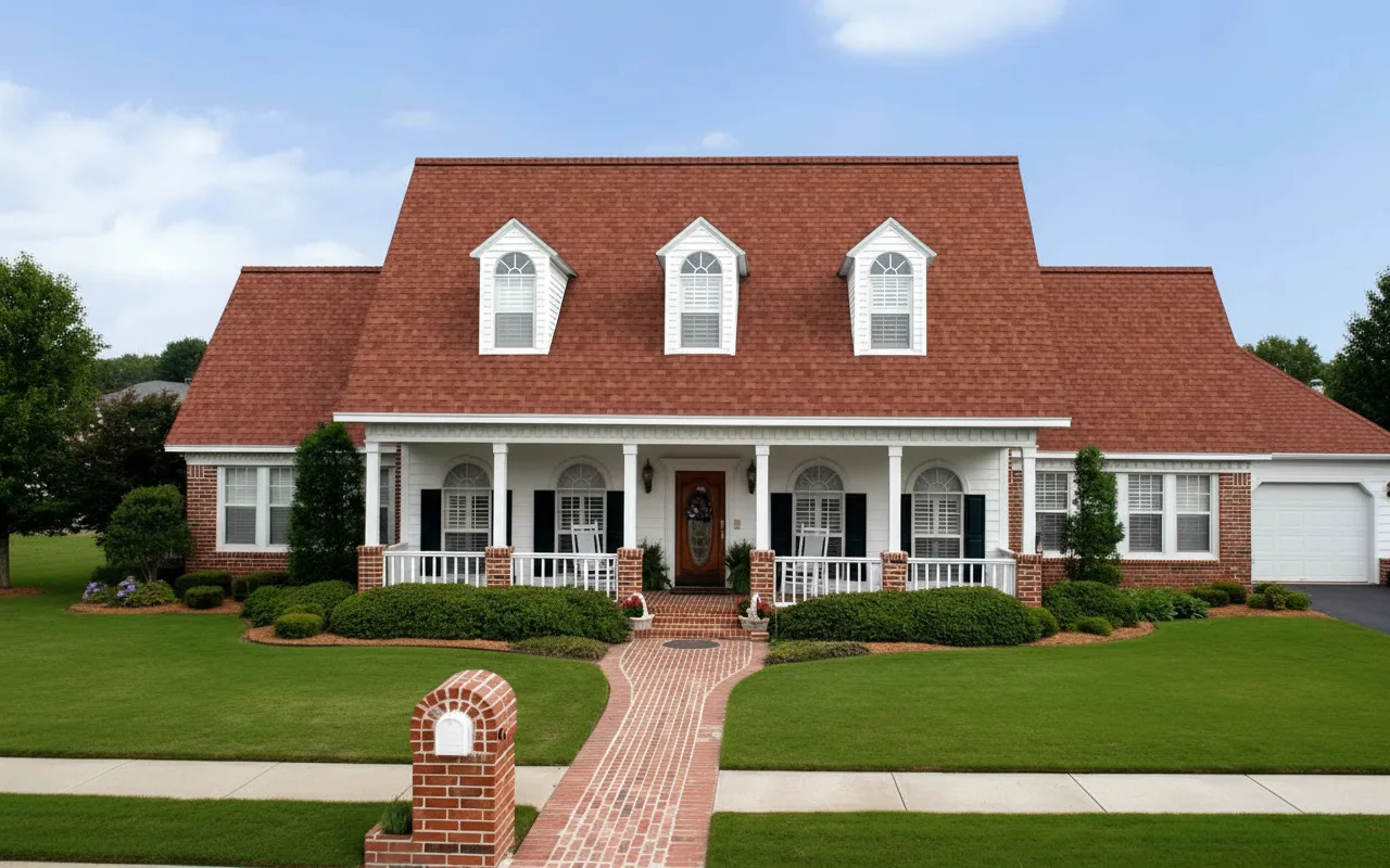 Florida home with Duration Terra Cotta roof