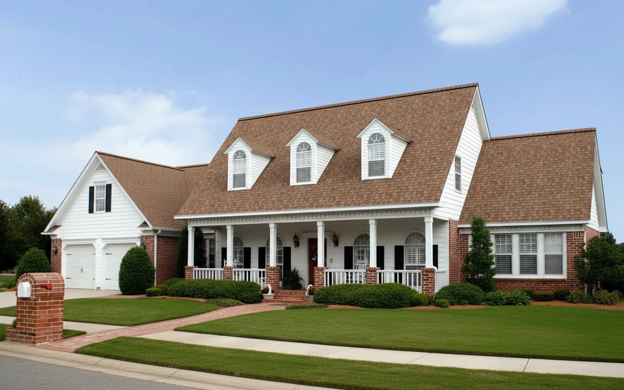 Florida home with Oakridge Desert Tan roof