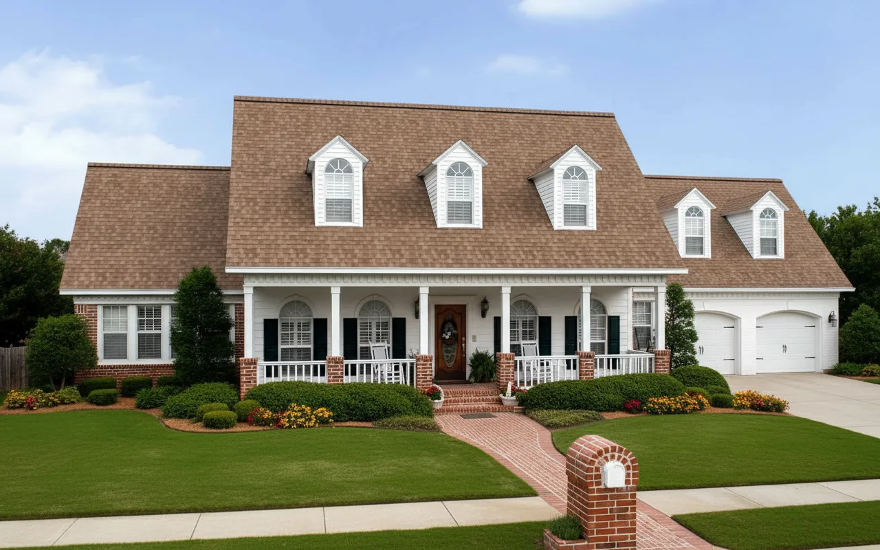 Florida home with Oakridge Desert Tan roof