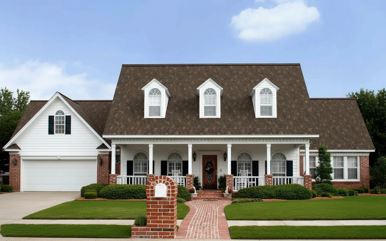 Florida home with Woodcrest Chestnut roof