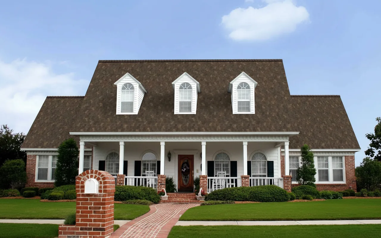 Florida home with Woodcrest Chestnut roof
